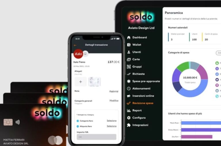 Soldo cos è prezzo conto corrente e carte aziendali recensioni