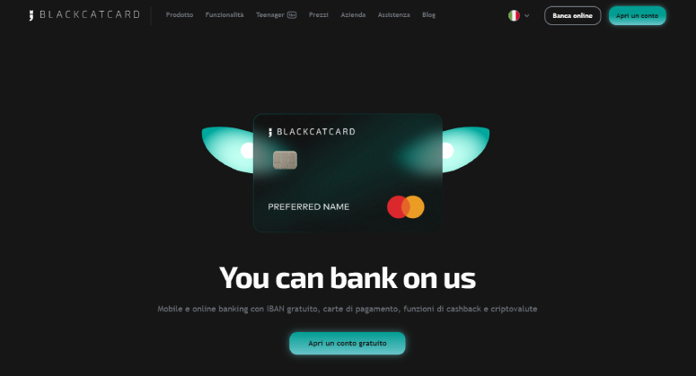 Blackcatcard Recensione 2025 Conto Carta Opinioni