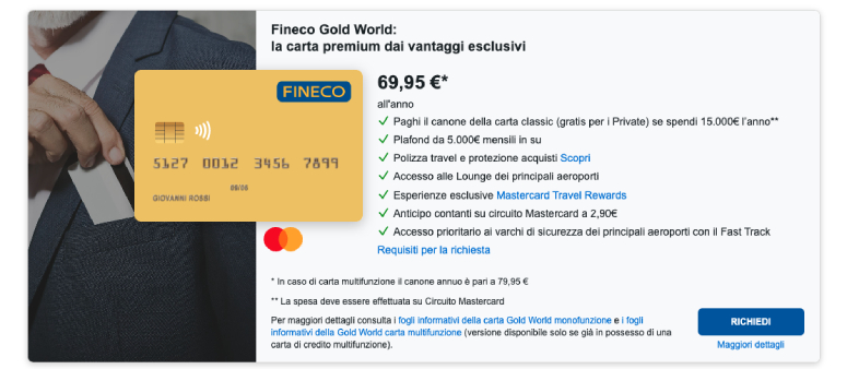 Carta Gold World