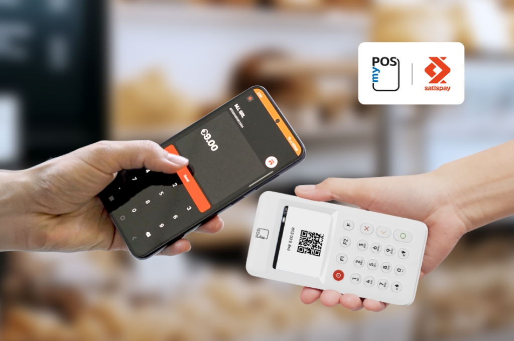 myPOS e Satispay, via alla partnership per migliorare le soluzioni di pagamento in Italia